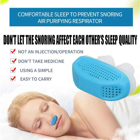Anti Snoring Device – Comfortable Nasal Dilator with Air Filter - Infinitygallery.store