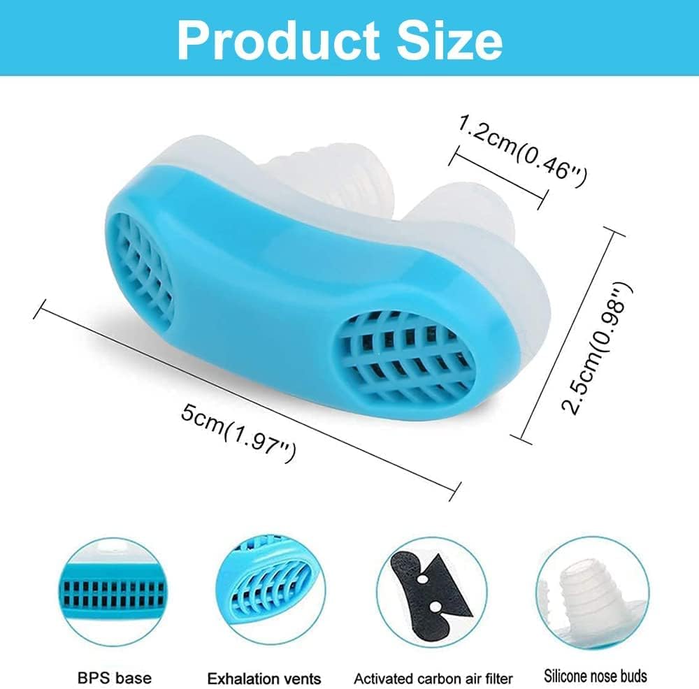 Anti Snoring Device – Comfortable Nasal Dilator with Air Filter - Infinitygallery.store