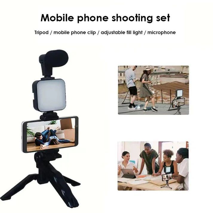 Smartphone and Camera Vlogging Studio Kits - Infinitygallery.store