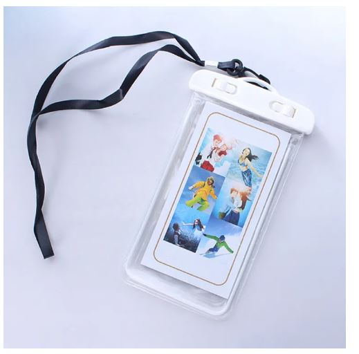 Universal Waterproof Phone Cover – Touchscreen Pouch with Secure Seal & Lanyard