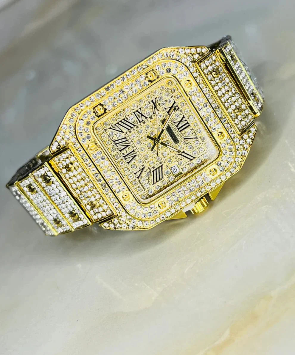 Women’s Gold Watch with Elegant Dial and Luxury Finish | Infinity Gallery - Infinitygallery.store