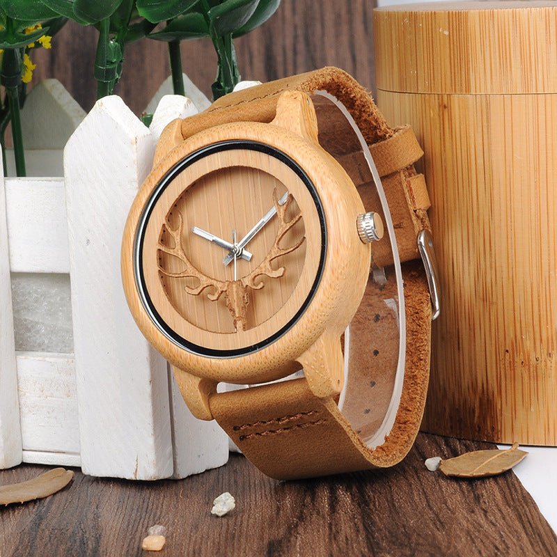 Wooden Watch – Casual Natural Wood Timepiece for Everyday Wear - Infinitygallery.store