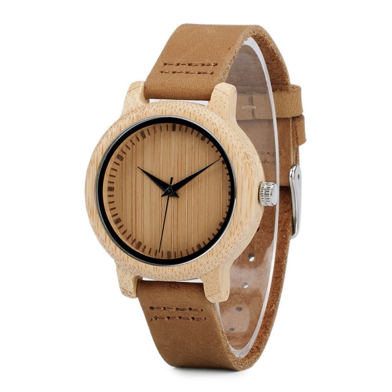 Wooden Watch – Casual Natural Wood Timepiece for Everyday Wear - Infinitygallery.store