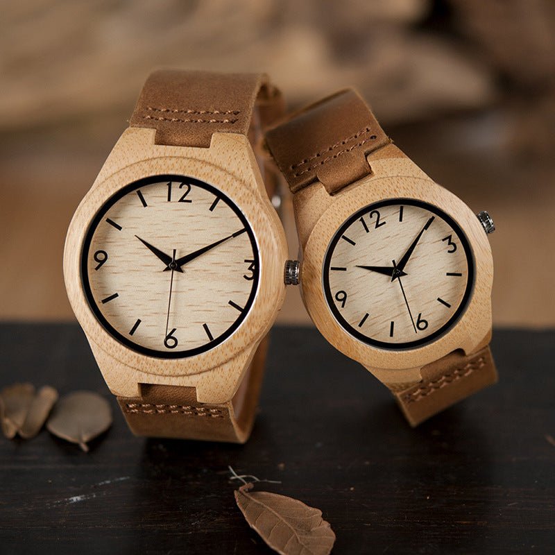 Wooden Watch – Casual Natural Wood Timepiece for Everyday Wear - Infinitygallery.store