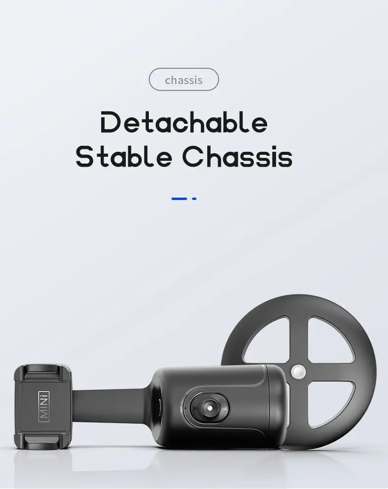 Smart Auto Face Tracking Tripod – AI 360° Motion Sensor, No App Needed, Gesture Control - Infinitygallery.store