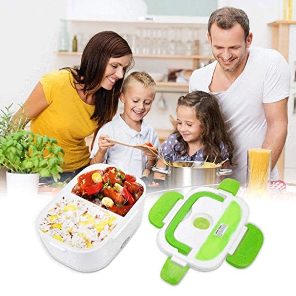 Portable Electric Heater Lunch Box – 12V Car-Friendly, Safe & Energy Efficient Food Warmer - Infinitygallery.store