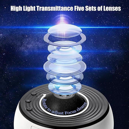 12-in-1 Planetarium Galaxy Projector – 4K HD Star Ceiling Night Light - Infinitygallery.store
