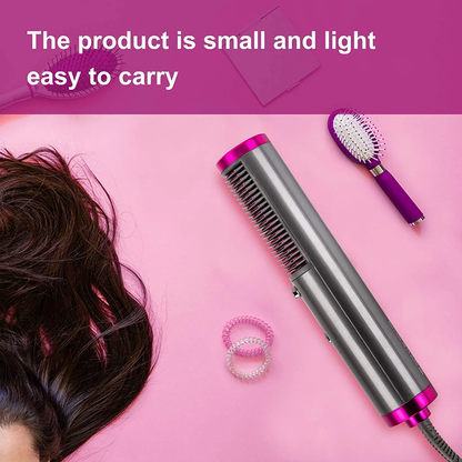 3-in-1 Hair Straightener Brush – Dryer, Volumizer & Styler - Infinitygallery.store