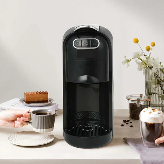 Electric Multi 4-in-1 Capsule Coffee Machine – Compatible with Nespresso, Dolce Gusto, ESE Pods & Ground Coffee | 20 Bar Pump - Infinitygallery.store