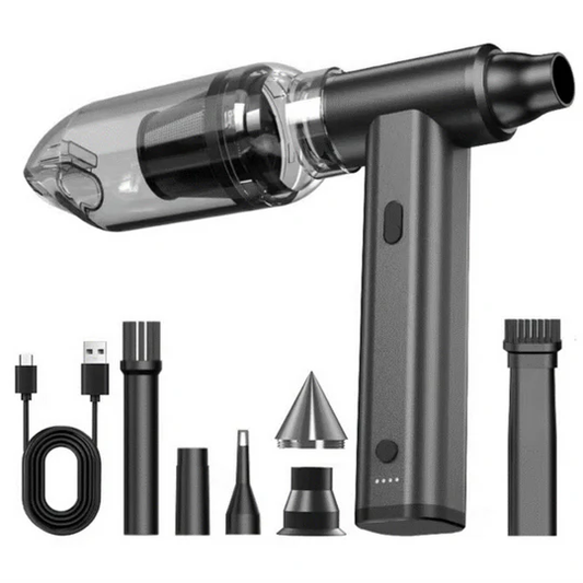 160W Rechargeable Handheld Air Duster & Fan Blower – 6000mAh Battery, Multipurpose Use - Infinitygallery.store