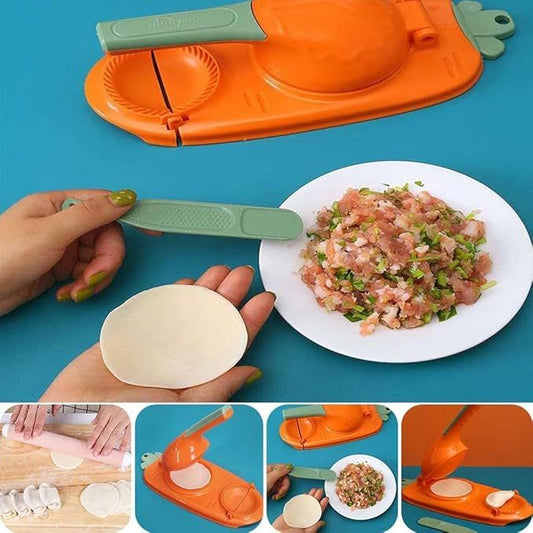 2-in-1 Dumpling Maker – Press & Seal Tool for Dumplings, Empanadas & More - Infinitygallery.store