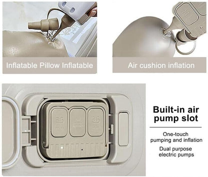 One-Click Automatic Inflatable Mattress – Self-Inflating, Waterproof & Ultra-Durable Air Bed for Camping & Travel - Infinitygallery.store