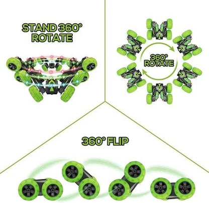 RC Stunt Car – 360° Rotating Remote Control Vehicle for Kids - Infinitygallery.store