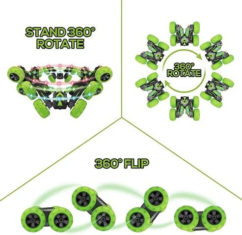 RC Stunt Car – 360° Rotating Remote Control Vehicle for Kids - Infinitygallery.store