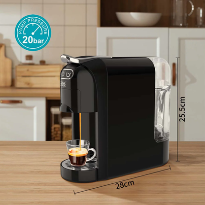 Electric Multi 4-in-1 Capsule Coffee Machine – Compatible with Nespresso, Dolce Gusto, ESE Pods & Ground Coffee | 20 Bar Pump - Infinitygallery.store