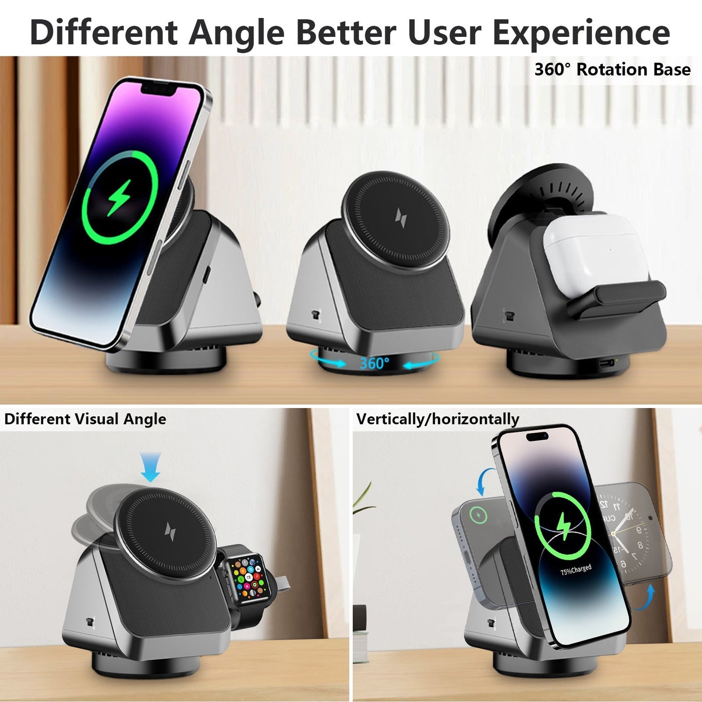 3 in 1 phone watch earbuds charger sharjah