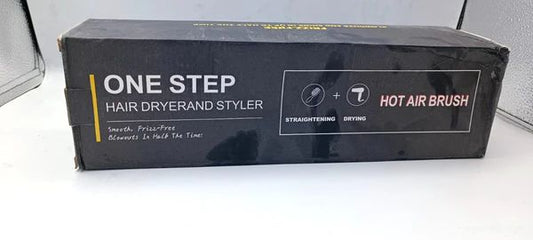 One Step Hot Air Brush – 4-in-1 Hair Dryer, Straightener, Curler & Volumizer - Infinitygallery.store