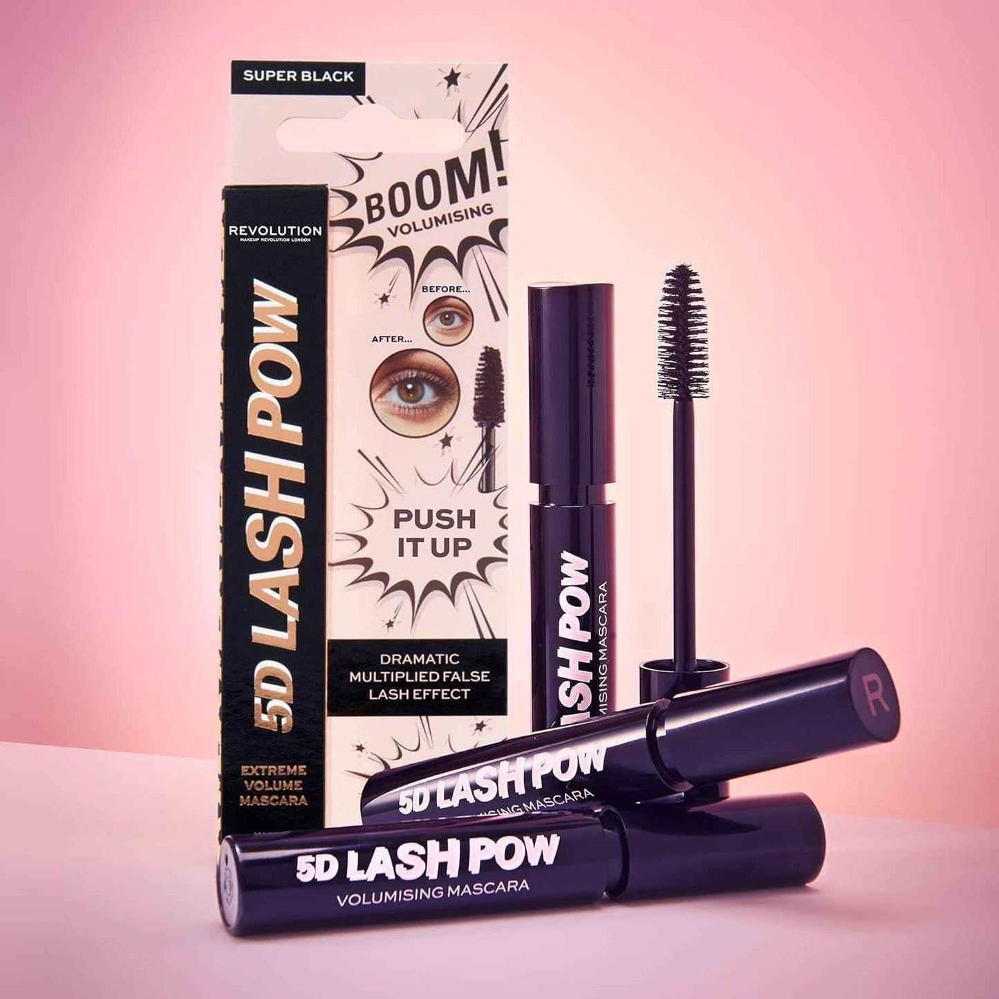 5D Volumizing Mascara – Lengthens, Lifts & Defines in One Stroke