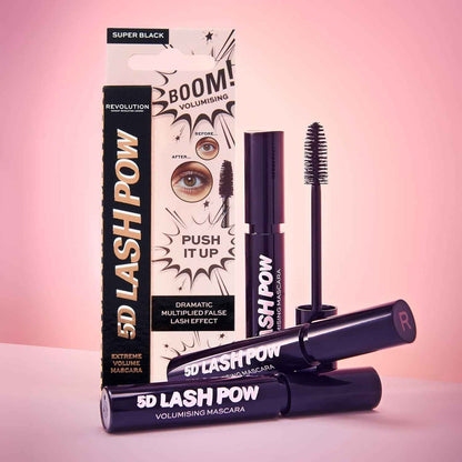5D Volumizing Mascara – Lengthens, Lifts & Defines in One Stroke