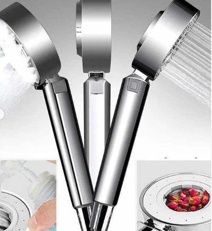5-in-1 Multifunctional Faucet Shower Head – High Pressure Spray, Universal Fit, Adjustable Angle, Water-Saving Pause Feature - Infinitygallery.store
