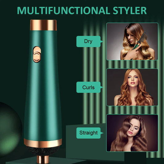 3-in-1 Multifunctional Hair Dryer – Dry, Curl & Straighten in One - Infinitygallery.store