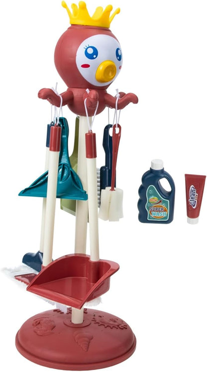 Cleaning Tools – Little Cleaner Toy Set | Mini Cleaning Kit for Kids – Role Play & Learning