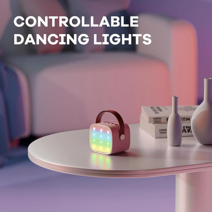 Kids Bluetooth Karaoke Speaker with Microphone – Portable Singing Machine with 18 Preloaded Songs - Infinitygallery.store