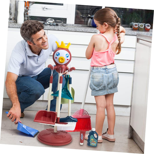 Cleaning Tools – Little Cleaner Toy Set | Mini Cleaning Kit for Kids – Role Play & Learning