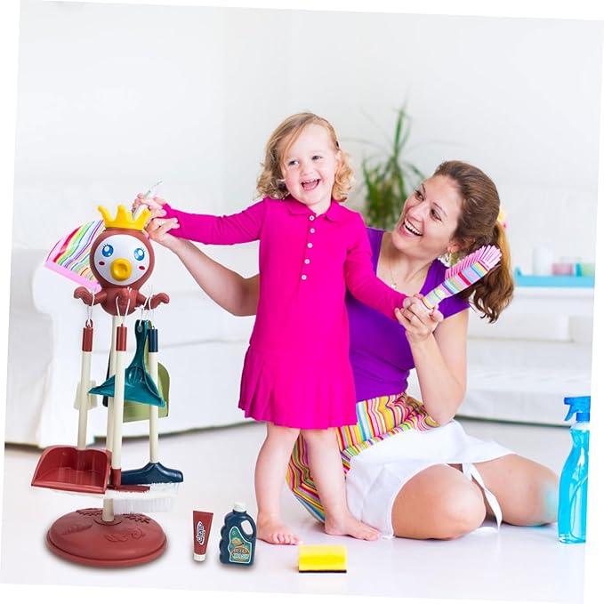 Cleaning Tools – Little Cleaner Toy Set | Mini Cleaning Kit for Kids – Role Play & Learning