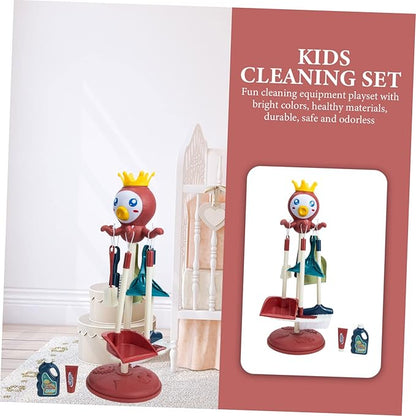 Cleaning Tools – Little Cleaner Toy Set | Mini Cleaning Kit for Kids – Role Play & Learning