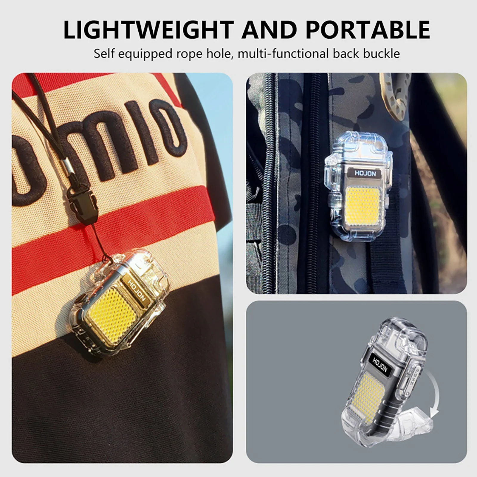 2-in-1 Waterproof Arc Lighter with LED Flashlight – Rechargeable, Windproof & Portable - Infinitygallery.store