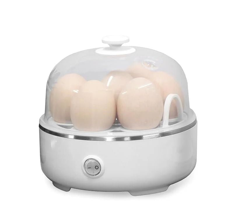 7-Egg Electric Boiler – Fast & Safe One-Touch Egg Cooker - Infinitygallery.store