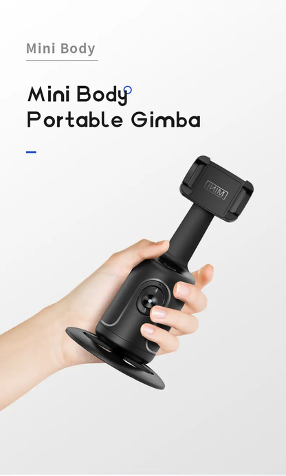Smart Auto Face Tracking Tripod – AI 360° Motion Sensor, No App Needed, Gesture Control - Infinitygallery.store