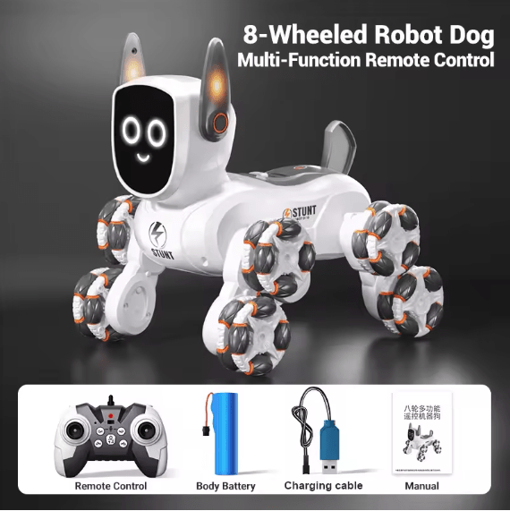 8-wheel robot dog uae