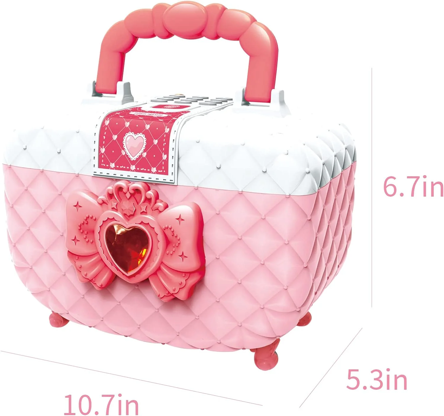 Girls Piggy Bank with Password Lock – Large Capacity Cash & Coin Safe Box for Kids (Pink) - Infinitygallery.store