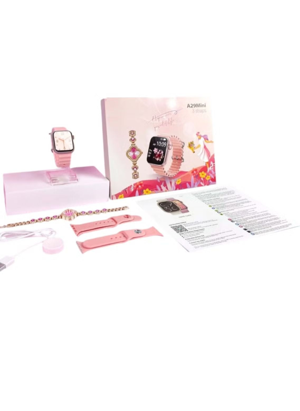 A29 Plus Smartwatch – 2.01" IPS Display, IP68 Waterproof, Health & Fitness Tracker | Infinity Gallery - Infinitygallery.store