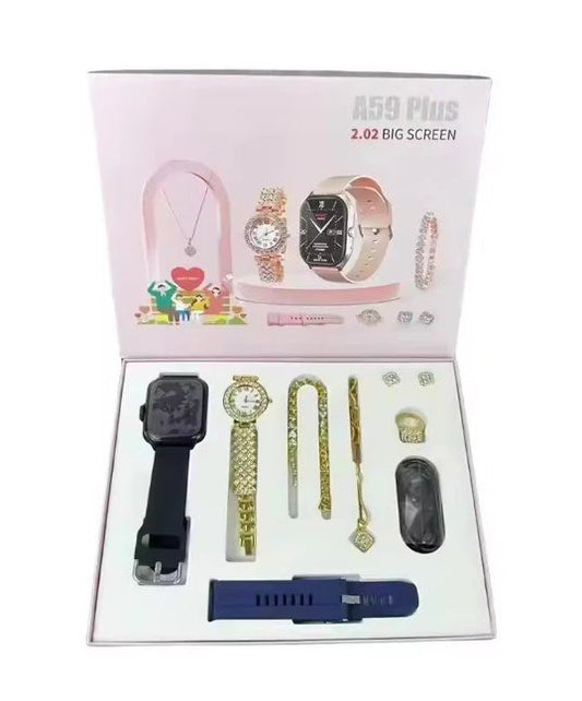 A59 Plus Smart Watch – IPS Touchscreen, Heart Rate & Fitness Tracker | Infinity Gallery - Infinitygallery.store