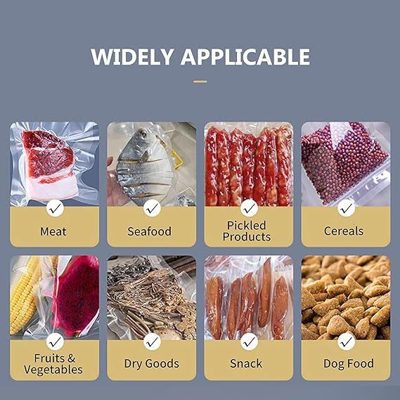 Automatic Food Vacuum Sealer Machine – 90W ABS Electric Sealing System - Infinitygallery.store