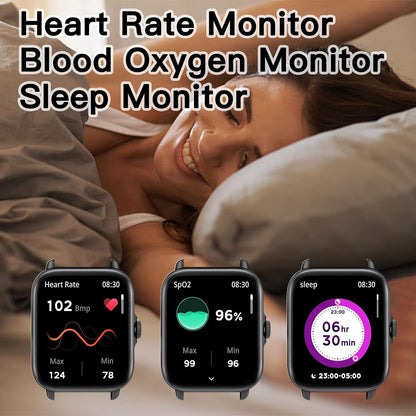 AK96 Smart Watch – Call, Fitness, Sleep & Heart Rate Tracker with 1.7" Full Touch Display | Infinity Gallery - Infinitygallery.store
