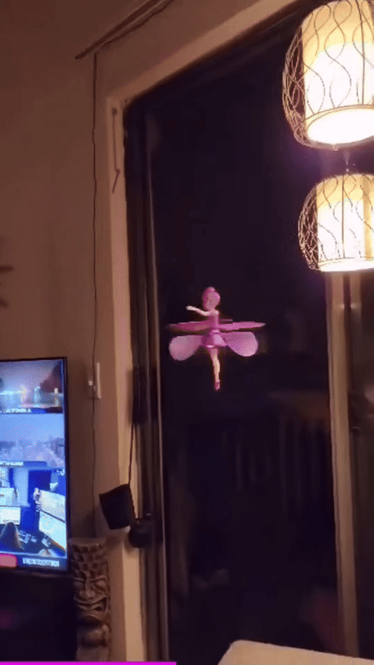 Magic Flying Fairy Princess Doll – Hand-Controlled RC Flying Toy for Kids