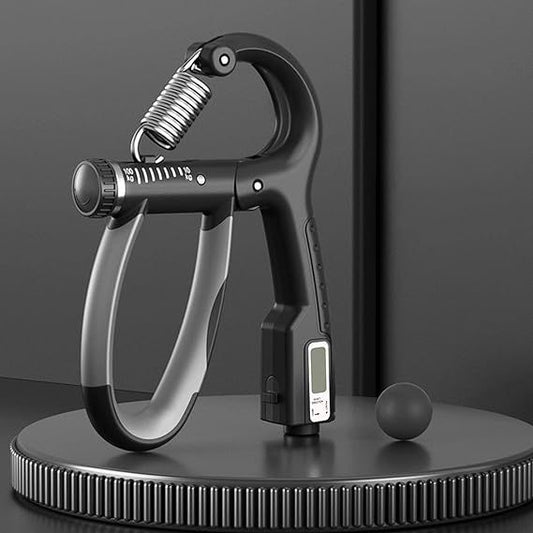 Adjustable Counter Hand Gripper Trainer – Ergonomic Grip with Strength Dial (10kg–100kg) - Infinitygallery.store