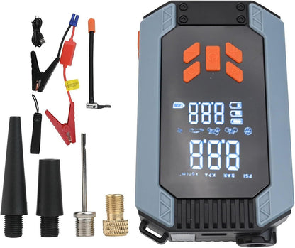 Portable 7200A Car Jump Starter with Air Pump – Power Bank & Tire Inflator (150 PSI) - Infinitygallery.store