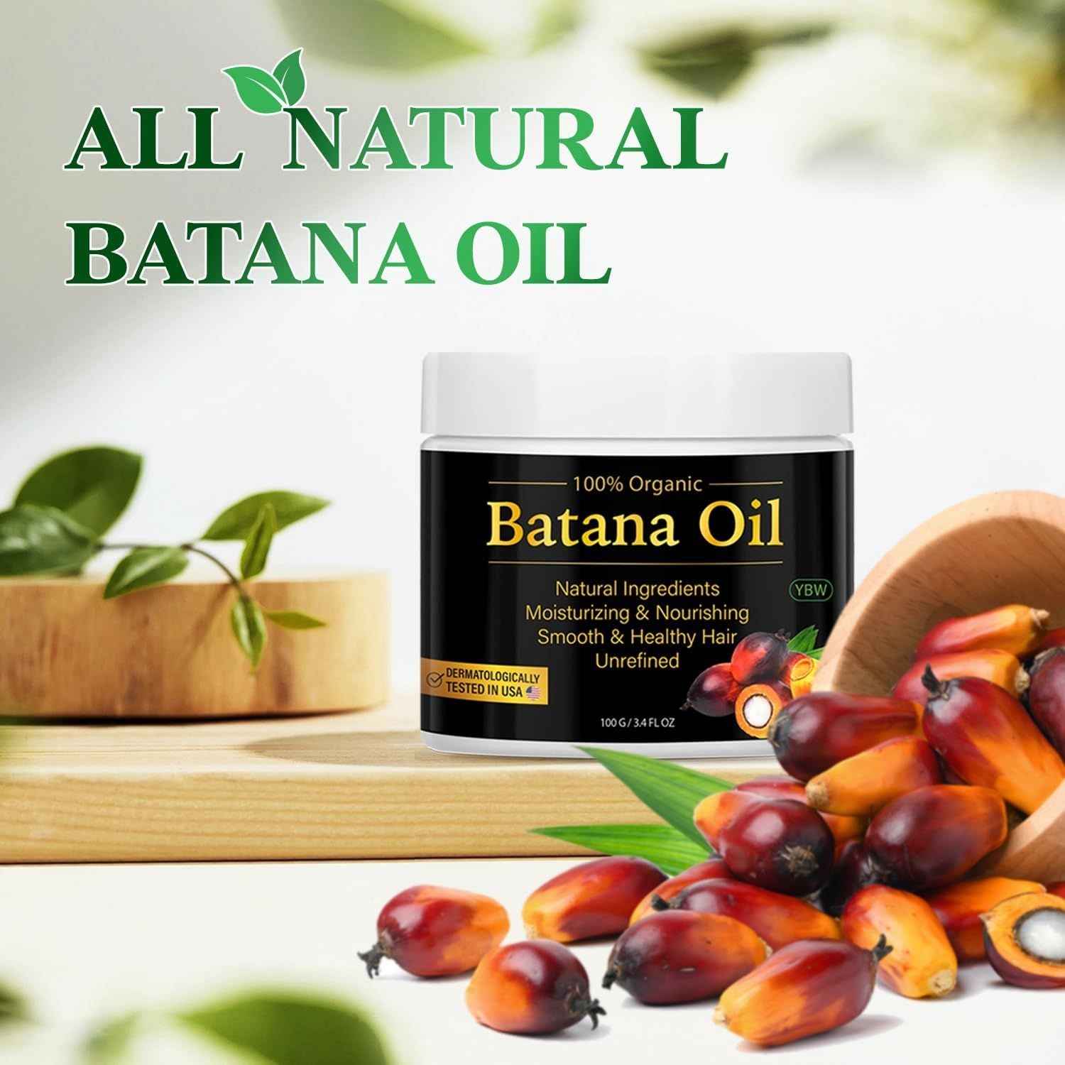 Batana Oil for Hair Growth and Repair – 100% Natural from Honduras