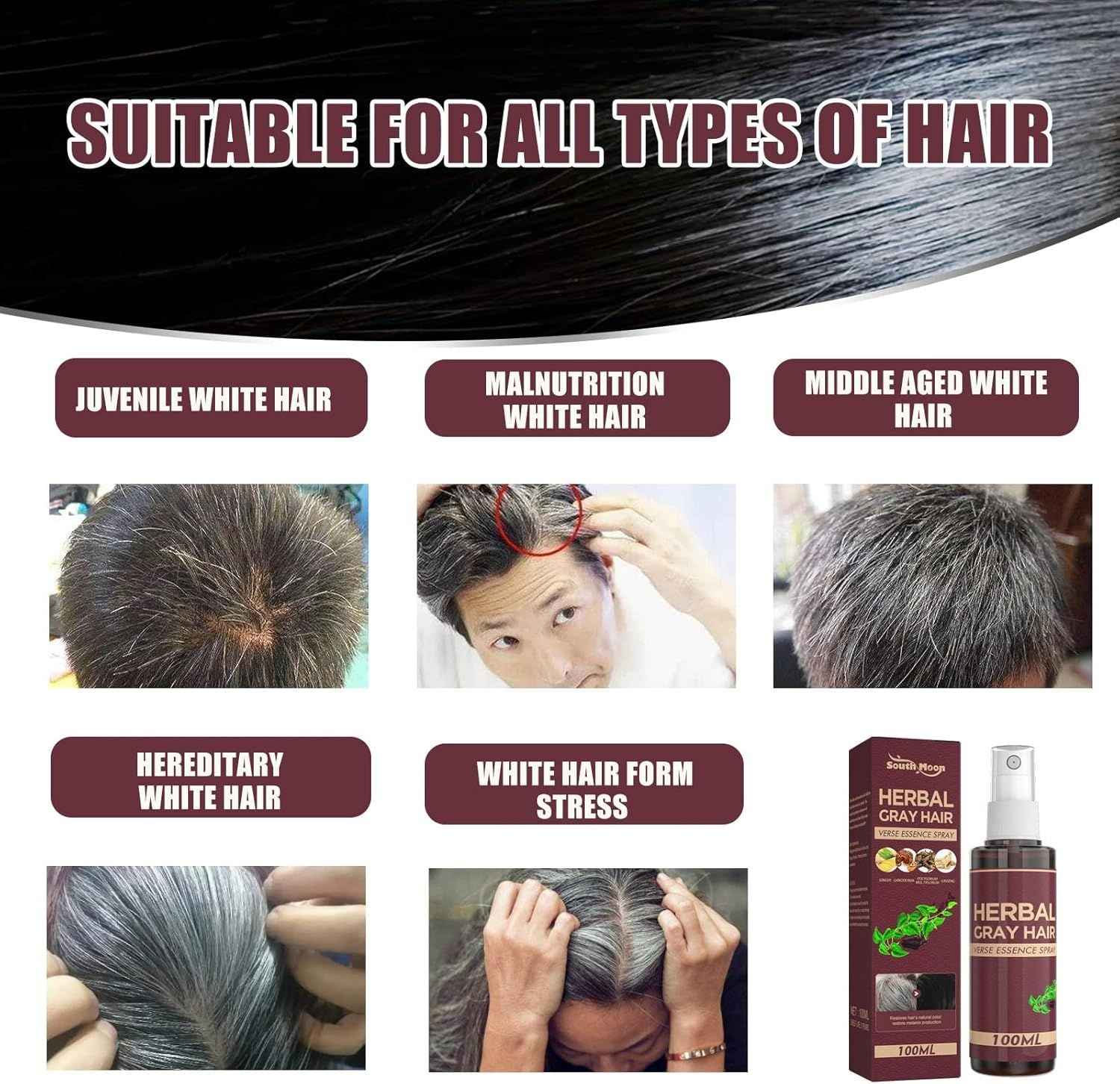 Herbal Hair Darkening Conditioner – Anti-Hair Loss & Natural Color Boost (100ml)