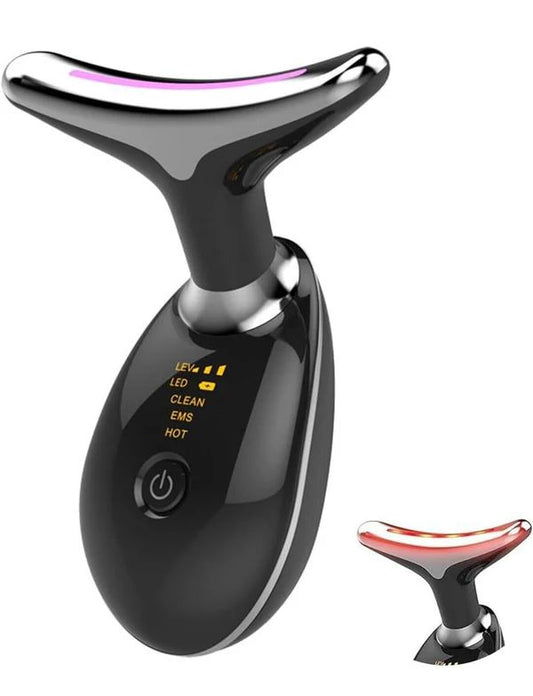 ✨ Anti-Wrinkle Face Roller – Microcurrent Beauty Massager with USB Charging - Infinitygallery.store