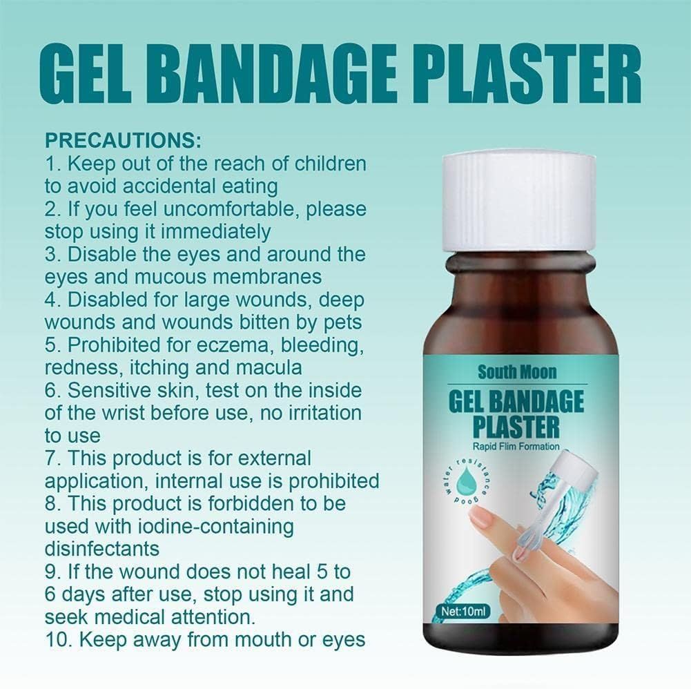 Waterproof Skin Liquid Bandage Gel – Quick-Dry Wound Sealant (10ml) - Infinitygallery.store