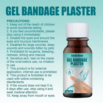 Waterproof Skin Liquid Bandage Gel – Quick-Dry Wound Sealant (10ml) - Infinitygallery.store