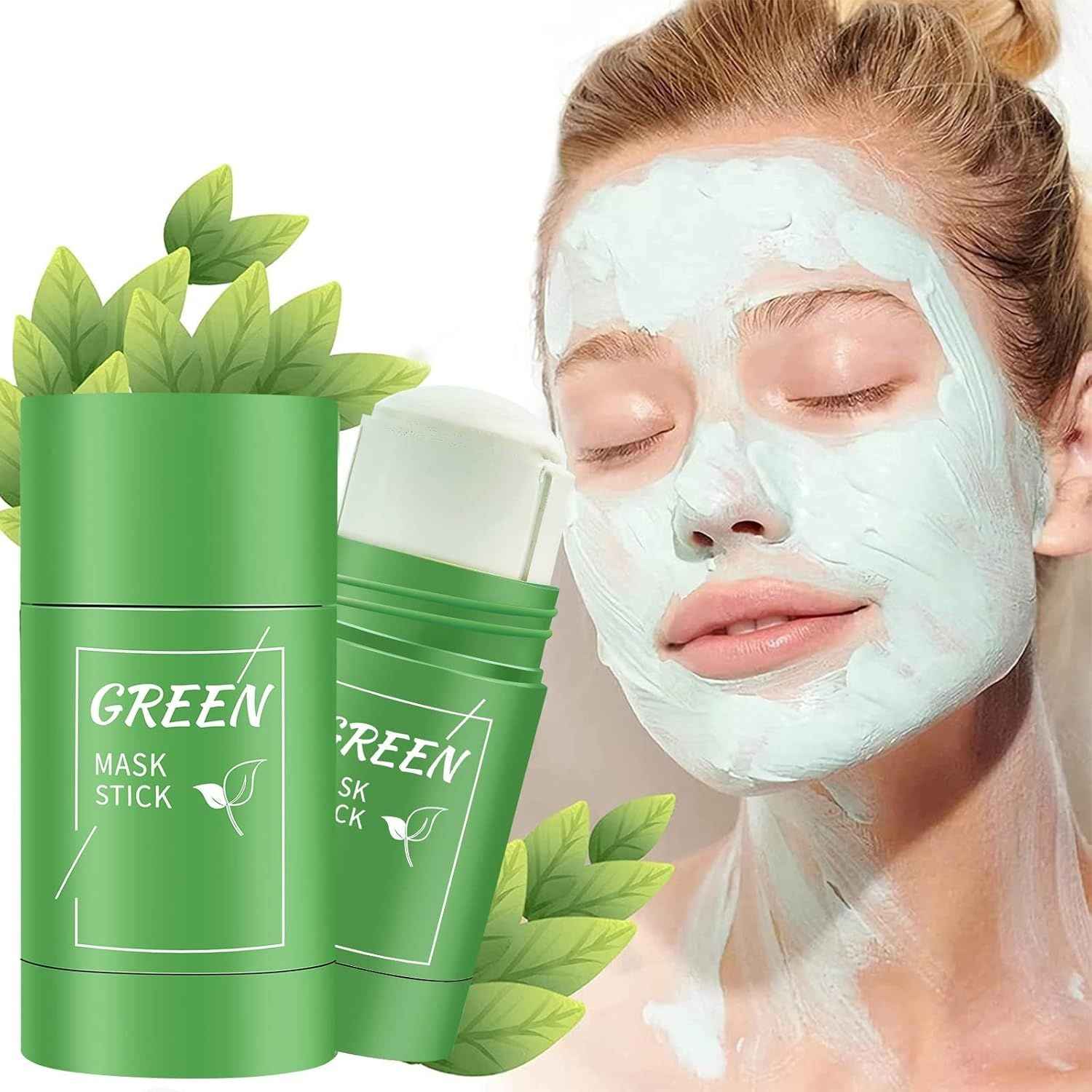 Green Tea Face Mask Stick – Deep Pore Cleansing & Oil Control
