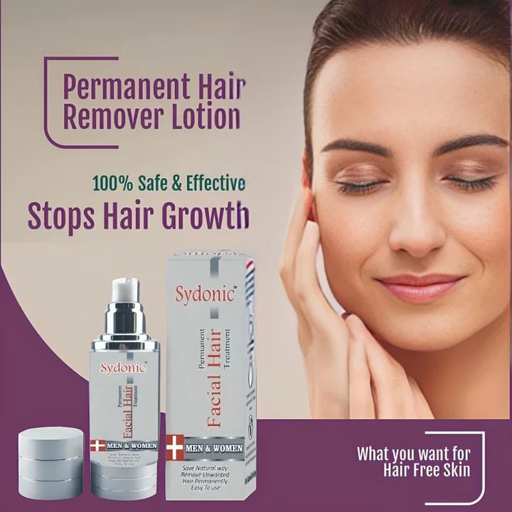 Sydonic Permanent Facial Hair Removal – Long-Lasting Solution for Smooth, Flawless Skin - Infinitygallery.store