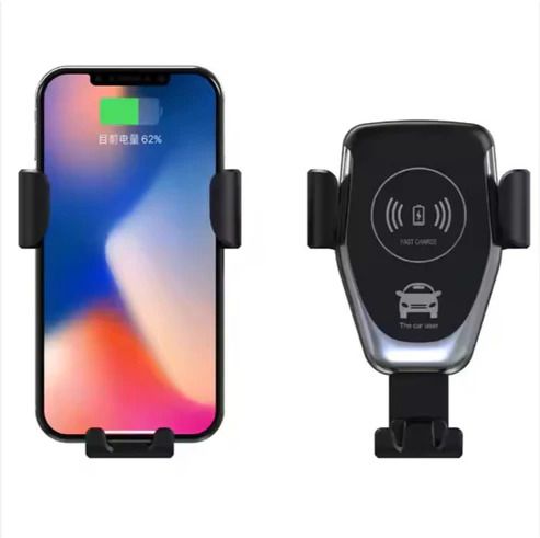 Auto Clamping Wireless Car Charger – Fast Charging with Smart Sensor Mount - Infinitygallery.store
